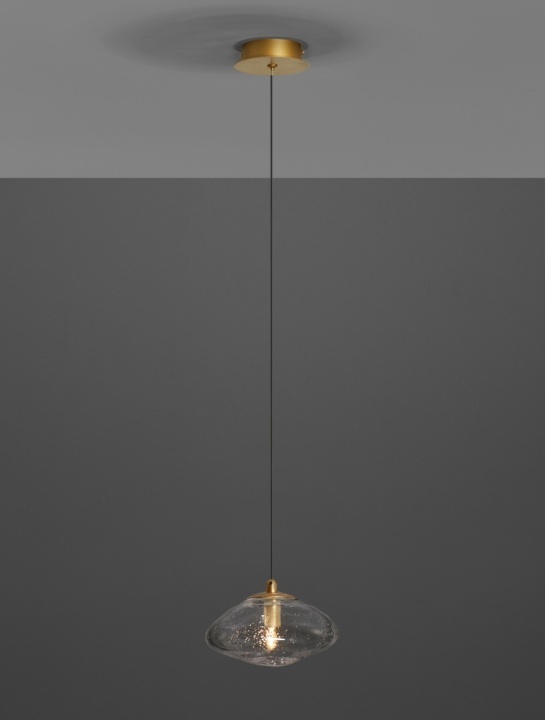 Pendul King Transparent / Auriu Ø16 x H 200 cm - Img 5