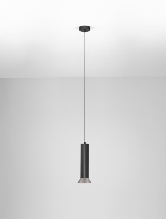 Pendul Luvia Bronz / Negru Ø9,8 x H 200 cm - Img 3
