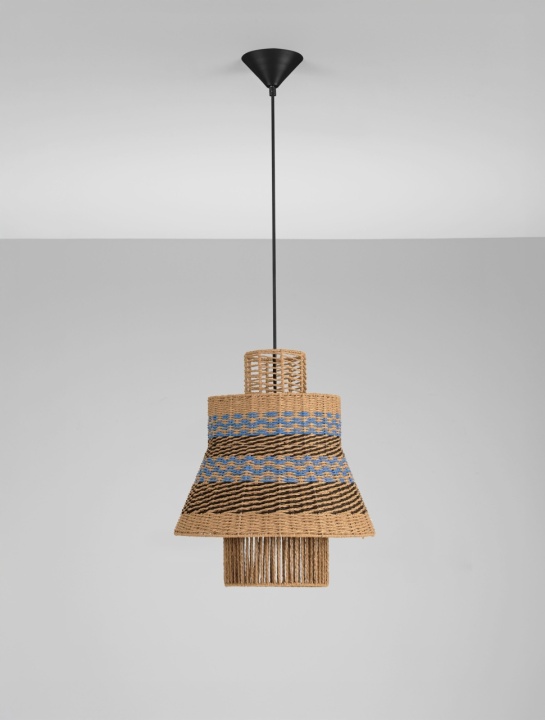 Pendul Mande Natural / Negru / Negru Ø40 x H 230 cm - Img 3