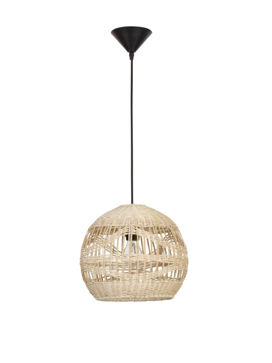 Pendul Marlo Natural / Negru Ø30 x H 195 cm - Img 3
