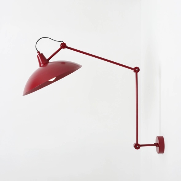 Pendul Melos 50 cm 1xE27 - Roșu vin - Img 3