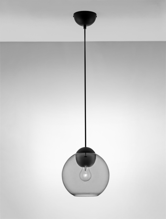 Pendul Midori Gri / Negru Ø24 x H 184 cm - Img 4