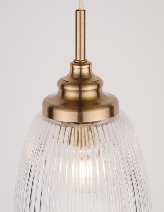 Pendul Mond Transparent / Auriu Ø13 x H 120 cm - Img 4