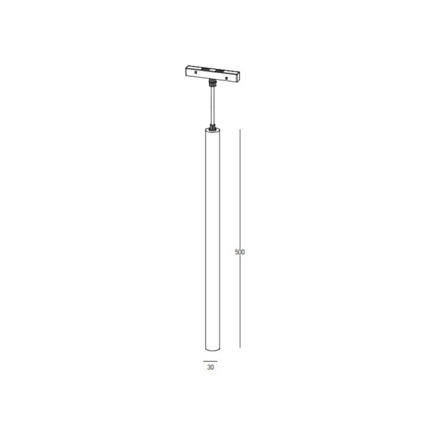 Pendul Nivis 3000K - Alb - Img 3