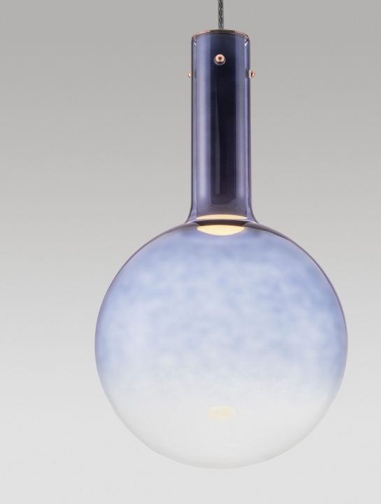 Pendul Nostos Gradient Blue / Alb / Auriu Ø25 x H 170 cm - Img 5