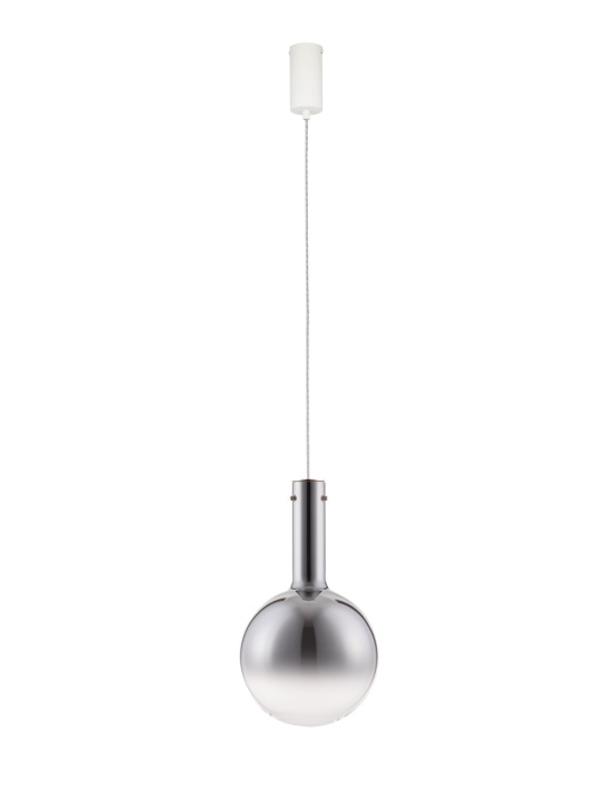 Pendul Nostos Gradient Smokey / Alb / Auriu Ø25 x H 170 cm - Img 2