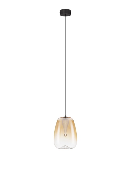 Pendul Oblo Chihlimbar / Negru Ø16 x H 227 cm - Img 2