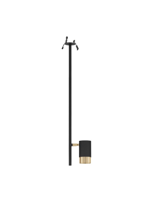 Pendul Pongo Negru / Auriu Ø5,9 x H 64,3 cm - Img 2