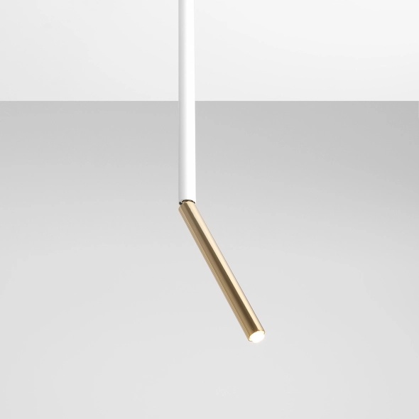 Pendul Stick înălțime 81,5 cm 1xG9 - Alb - Img 4