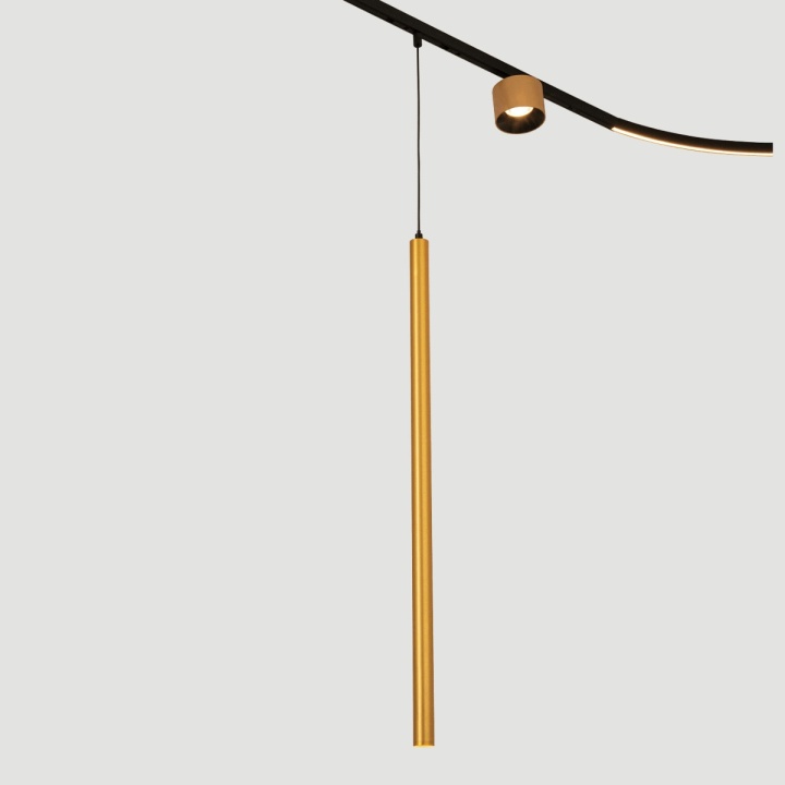 Pendul TUBE sina magnetica 6mm Ultra Slim Momentum - 5W, 3000K, Alamă - Img 3