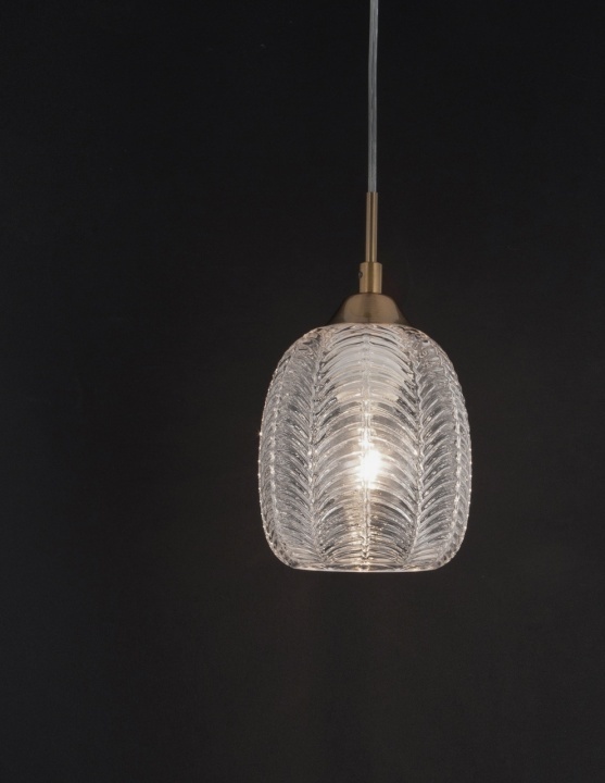 Pendul Vario Transparent / Auriu Ø13,5 x H 120 cm - Img 3
