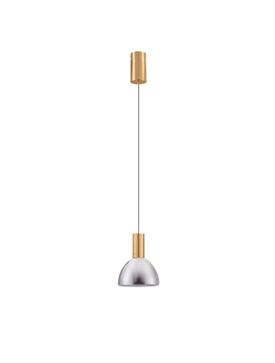 Pendul Voi Gradient Smokey / Auriu Ø17 x H 150 cm - Img 2