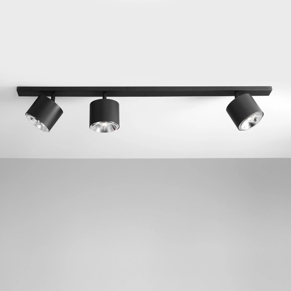 Plafoniera Bot 3 Negru 100 cm 3xGU10 - Img 2