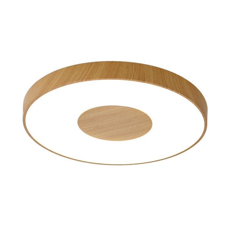 Plafoniera Coin 65CM 100W 2700K-5000K - Lemn - Img 3