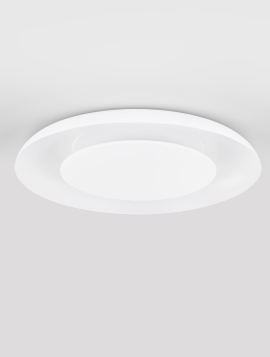 Plafoniera Epos Alb Ø60 x H 6 cm - Img 3
