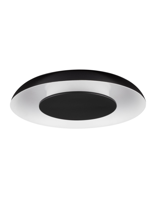 Plafoniera Epos Negru / Alb Ø40 x H 6 cm - Img 2