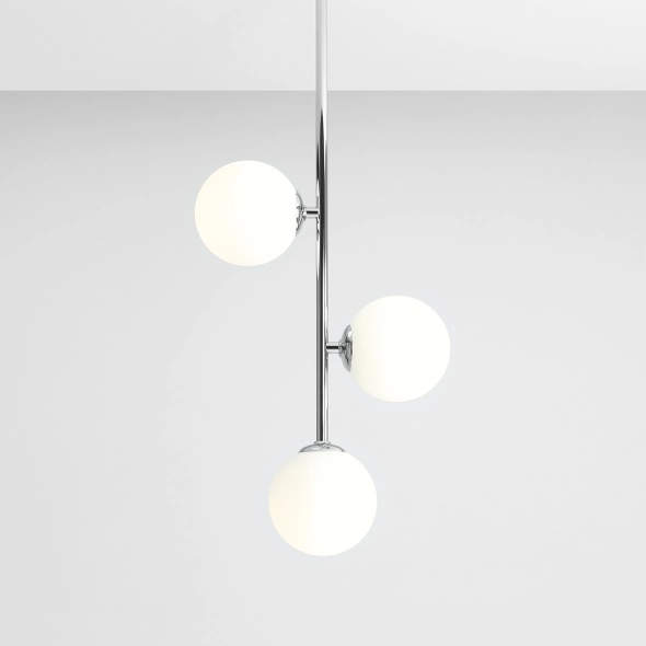 Plafoniera Libra 3 Crom 34 cm 3xE14 - Img 3