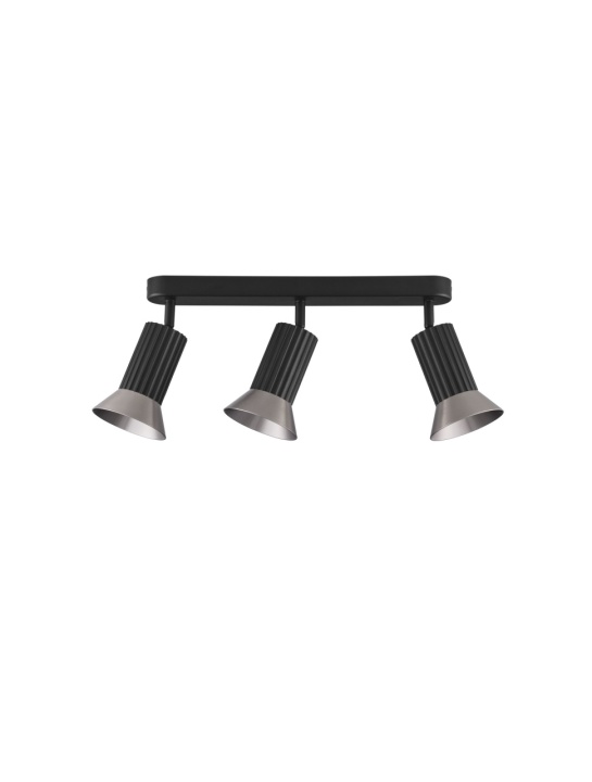 Plafoniera Luvia Bronz / Negru 38 x 9,5 x 19 cm - Img 2