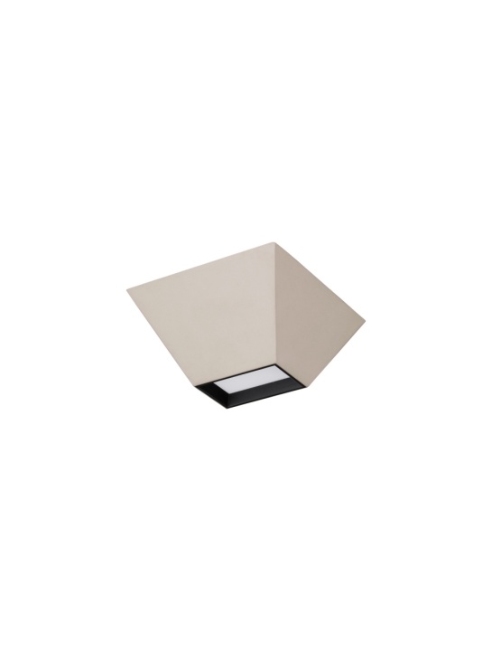 Plafoniera Utopia Beige 15 x 15 x 6,5 cm - Img 2