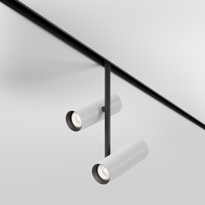 Proiector pentru sina Sina magnetica DIMABIL - 19.3 cm, Alb - Img 2
