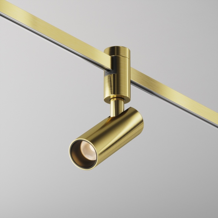 Proiector pentru sina Sistem Flarity - Ø 3.5 cm, 2700K Auriu - Img 2