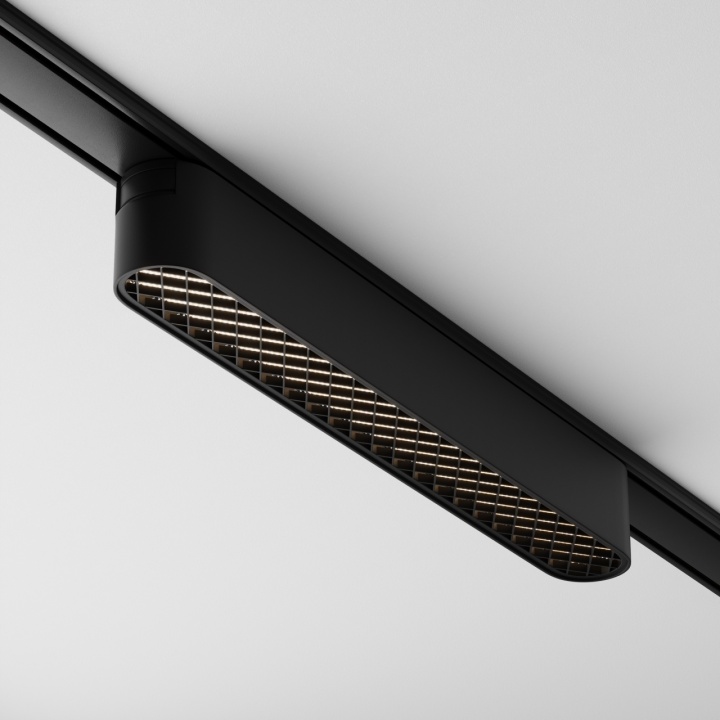 Proiector pentru sina Sistem Radity - 22.2 cm, 4000K Negru - Img 2