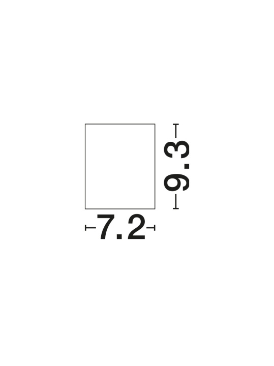 Spot Aneto Nikel / Negru / Crom Ø7,2 x H 9,3 cm - Img 3
