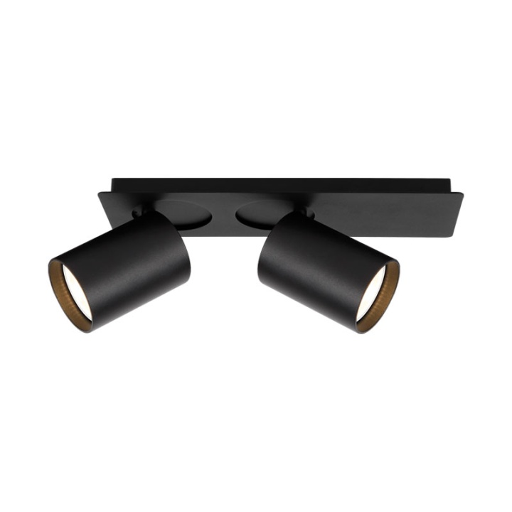Spot aplicat Vista 2627 2XGU10 5W – negru texturat - Img 3