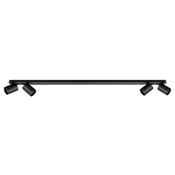 Spot aplicat Vista 2671 4XGU10 5W – negru texturat - Img 2