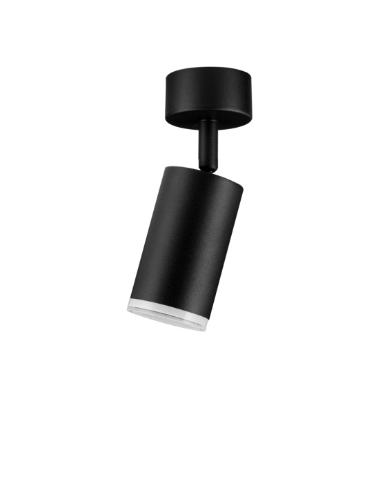 Spot baie Μαο Negru / Frosted Ø5,5 x H 17 cm - Img 3