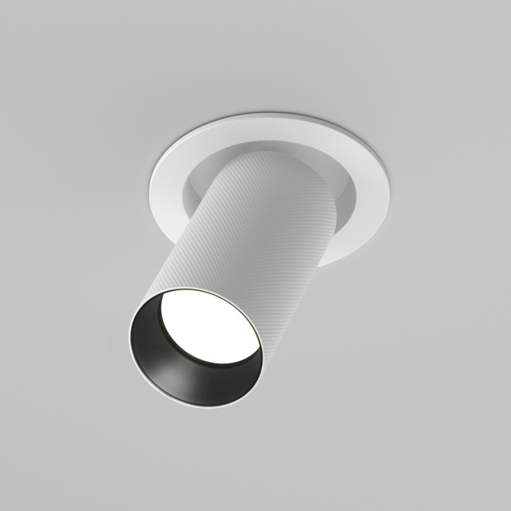 Spot incastrat Artisan - Ø 5.4 cm, Alb, GU10 - Img 2