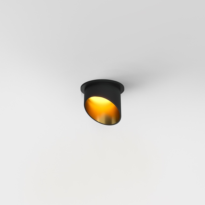 Spot incastrat Lipari - Ø 6.8 cm, Negru, GU10 - Img 2