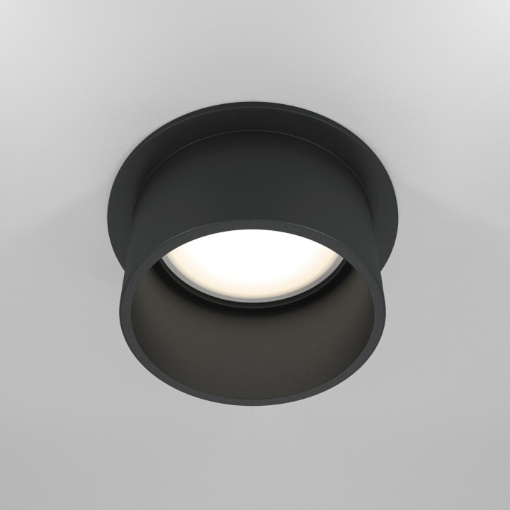 Spot incastrat Reif - Ø 6.8 cm, Negru, GU10 - Img 2