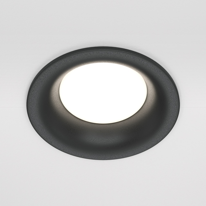 Spot incastrat Slim - Ø 8.5 cm, Negru, GU10 - Img 3