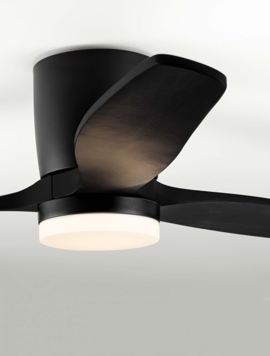 Ventilator Aloa Negru / Negru / Lemn Ø133 x H 27,6 cm - Img 5
