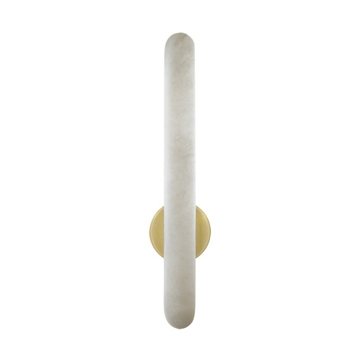 Aplică Alabaster LED 3000K - Alamă, Natural - Img 2