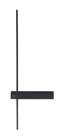 Aplică de perete Sabre 61cm negru - Img 3