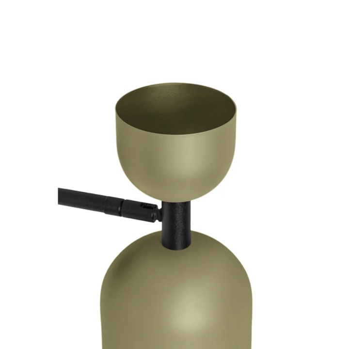 Aplică de perete SUPURU W olive adjustable with black tube, verde - Img 4