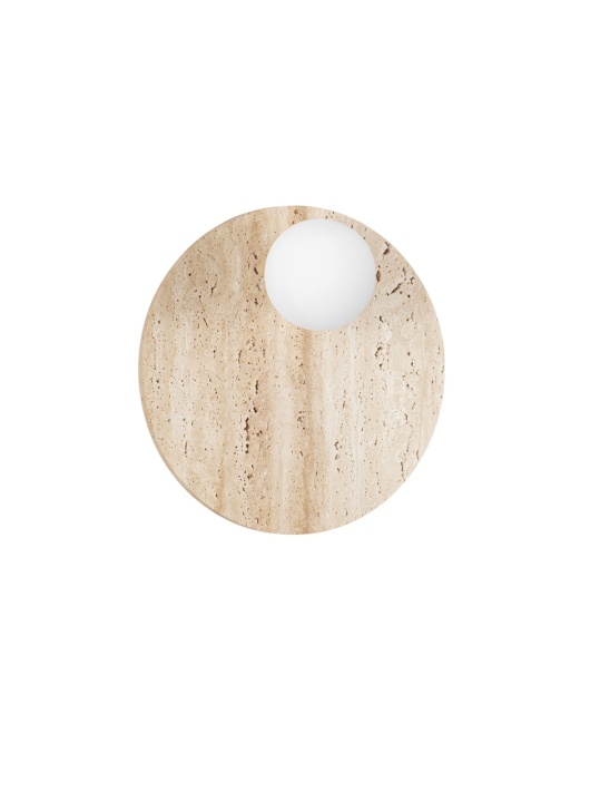 Aplica Ovee Natural / Opal Ø30 x 14 cm - Img 2