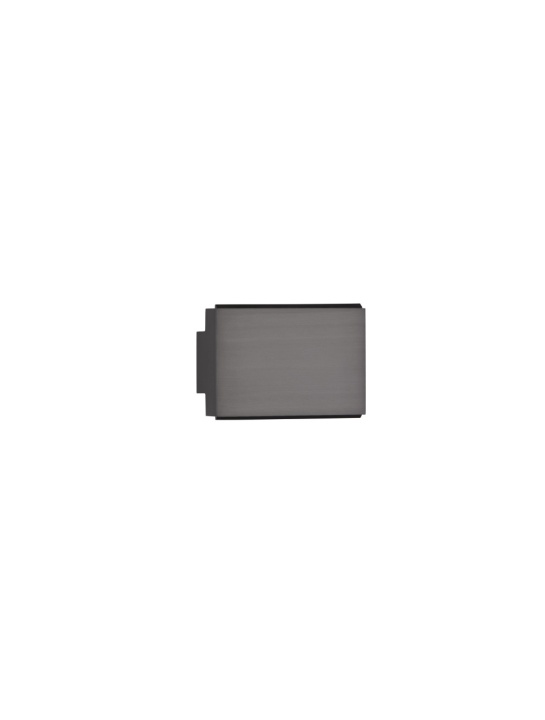 Aplica perete decorativa Oti Nikel / Negru 11,1 x 4,2 x 8 cm - Img 3