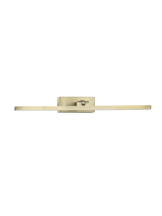 Aplica perete pentru baie Marel Auriu periat 51,5 x 13,5 x 5 cm - Img 2