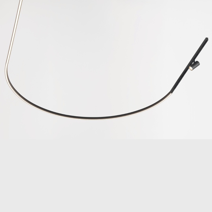 Banda LED flexibila pentru sina magnetica 5mm Minima - 10.8W, 3000K, Negru mat, Alb - Img 3