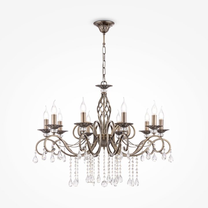 Candelabru Grace Ø 85 cm E14 - Bronz - Img 3
