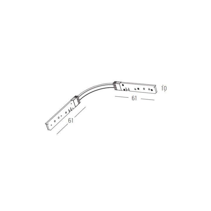 Conector flexibil sina magnetica 6mm Ultra Slim Momentum - Negru - Img 3