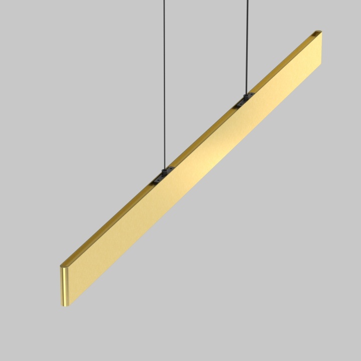 Corp de iluminat suspendat Euphoria L 116 x l 1.5 cm - Auriu - Img 3