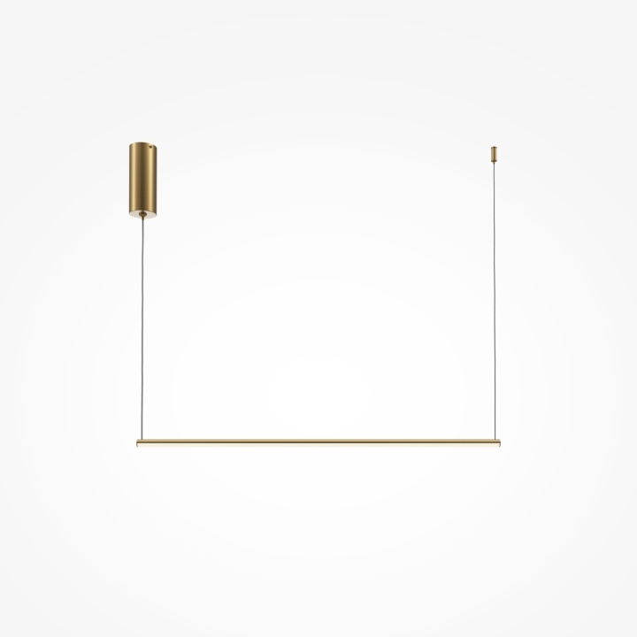 Corp de iluminat suspendat Halo L 80 x l 1.7 cm - Auriu - Img 2