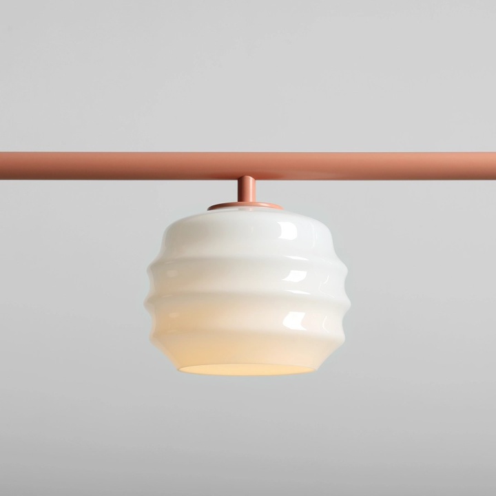 Corp de iluminat suspendat Puff 108 cm 3xE27 - Coral - Img 5