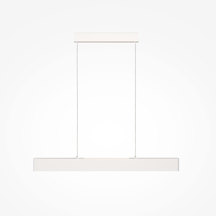 Corp de iluminat suspendat Step L 91 x l 4 cm 3000K - Alb - Img 2