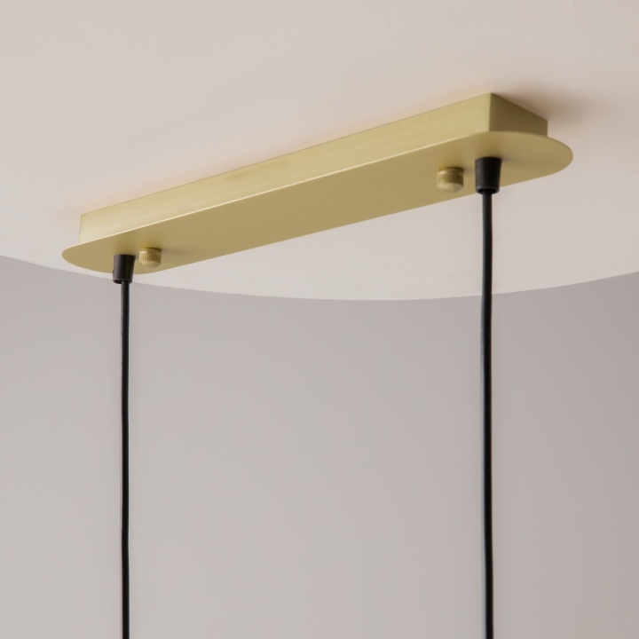 Corp de iluminat suspendat Vision L 104 x l 18 cm E14 - Auriu - Img 5