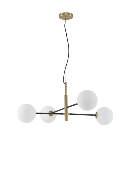 Corp de iluminat suspendat Vitra Opal / Negru / Auriu 103 x 85 x 130 cm - Img 2